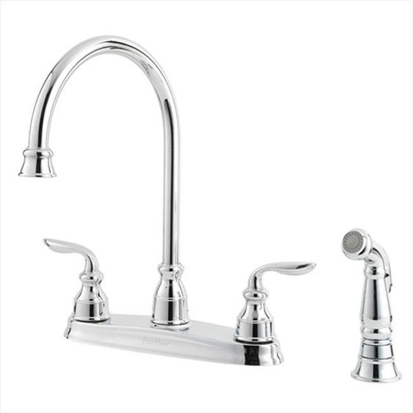 Price Pfister Price Pfister GT364CBC Avalon 2-Handle Kitchen Faucet in Polished Chrome GT364CBC